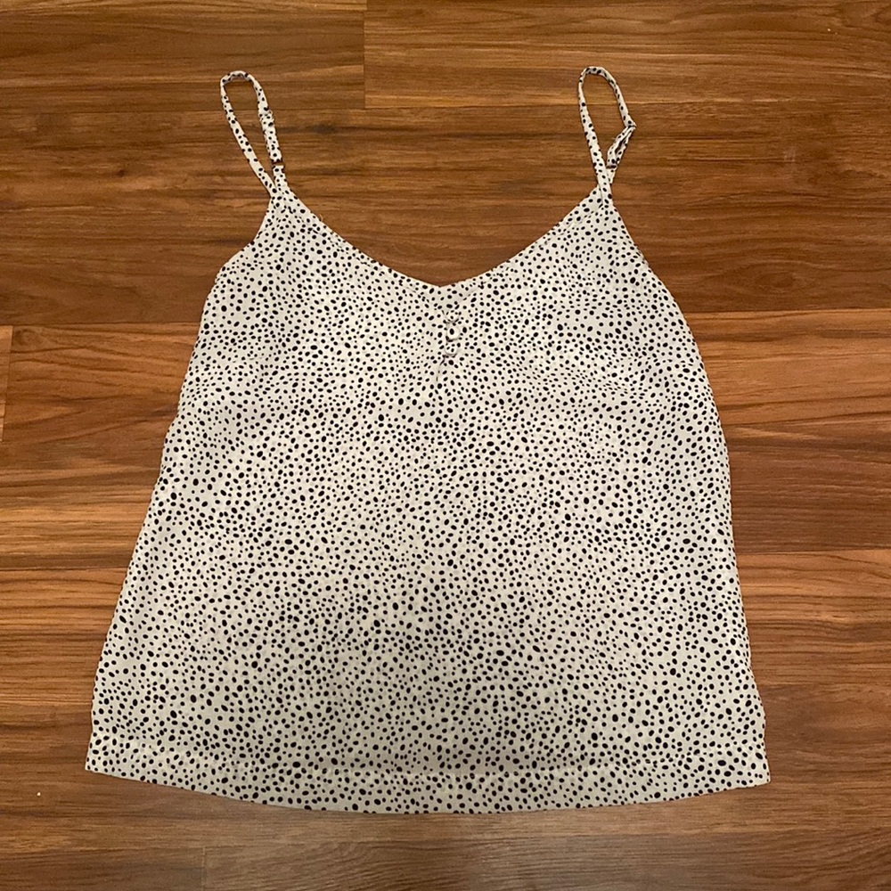 Black and White polka dot Blouse